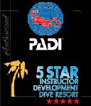 PADI 5 STAR Instructor Development Dive Resort